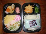 散し寿司冷しうどんセット